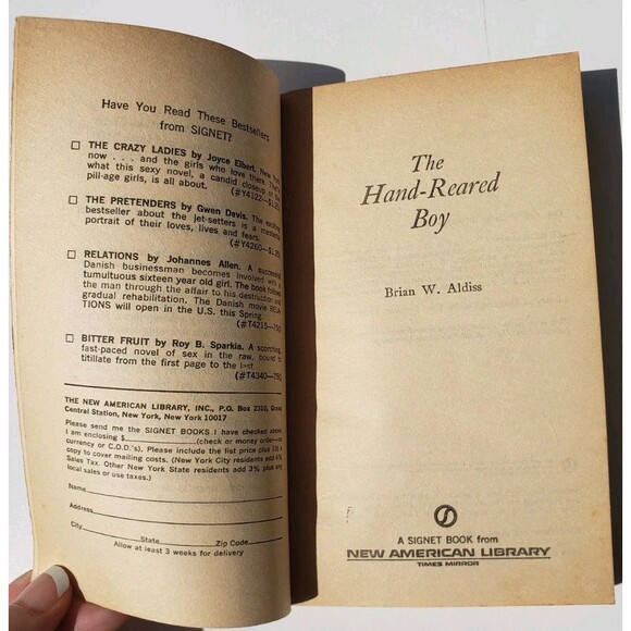 Brian Aldiss 4x Vintage Paperback Bundle Hell's Cartographers Science Fiction - Picture 11 of 16